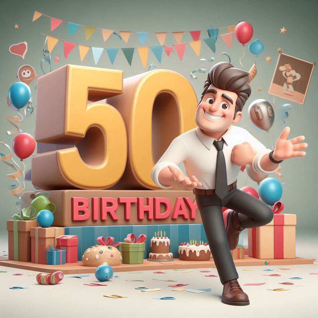 200+ Hilarious 50th Birthday Slogan Jokes for Unforgettable Celebrations 8 Catchy 50th Birthday Slogans for Themed Parties