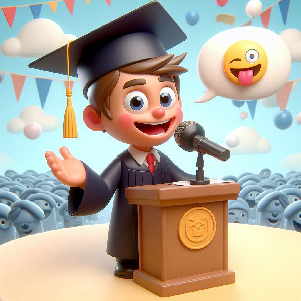 200+ Graduation Speech Jokes for a Memorable Send-Off 3 Funny QA Graduation Speech Jokes for Audience Engagement