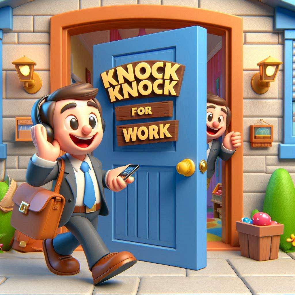 Knock Knock Jokes QA for Team Building