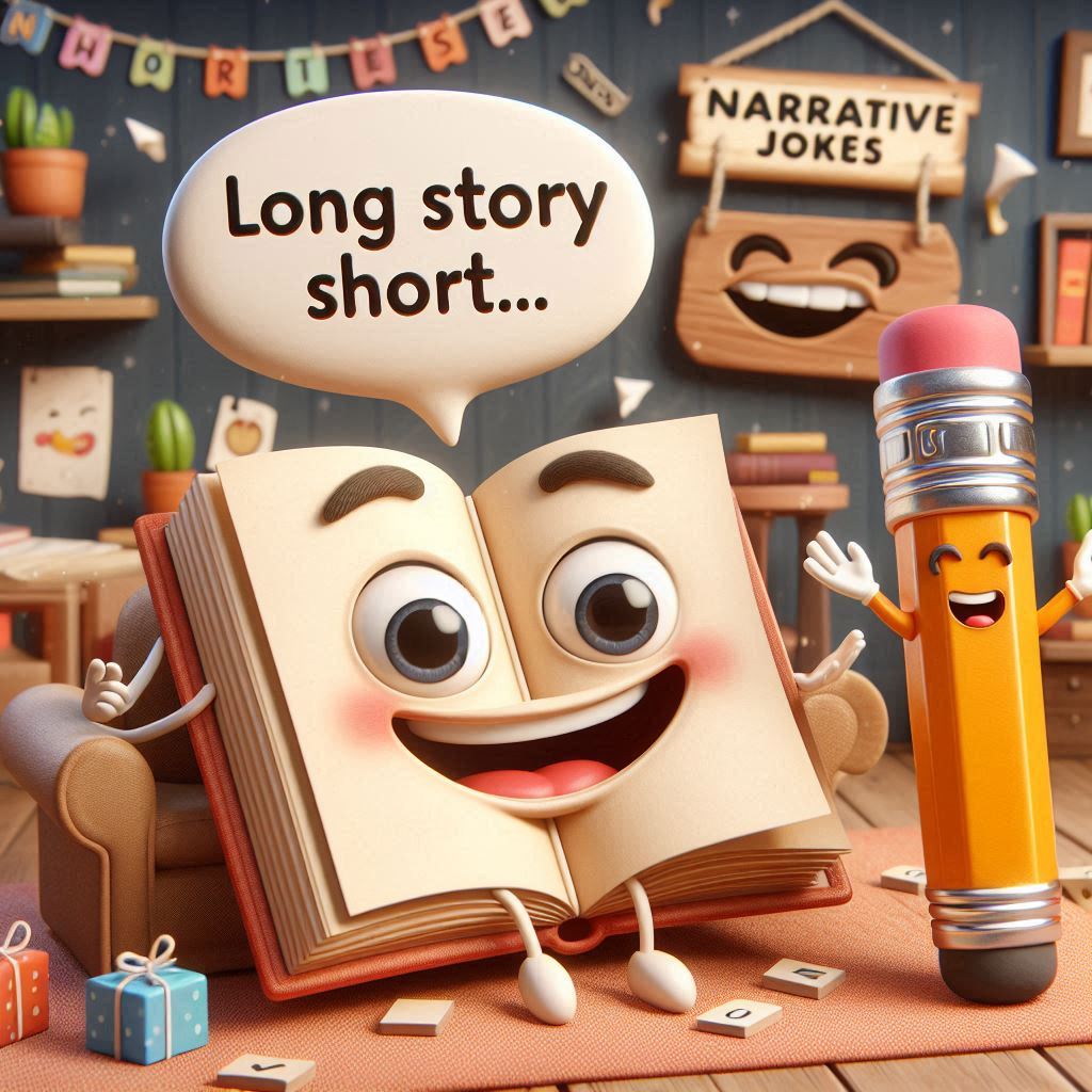 200+ Hilarious Narrative Jokes to Brighten Your Day with Laughter 10 Narrative Jokes