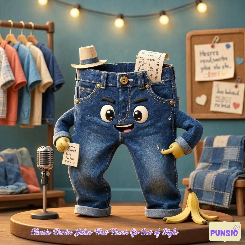 163+ Denim Jokes And Puns to Stitch Up Your Day with Laughter