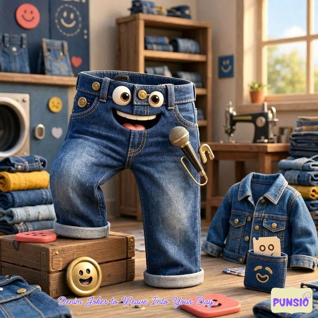 163+ Denim Jokes And Puns to Stitch Up Your Day with Laughter