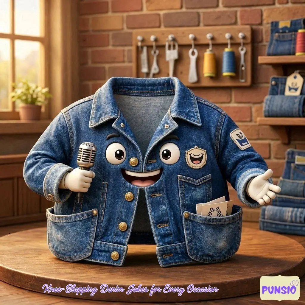 163+ Denim Jokes And Puns to Stitch Up Your Day with Laughter