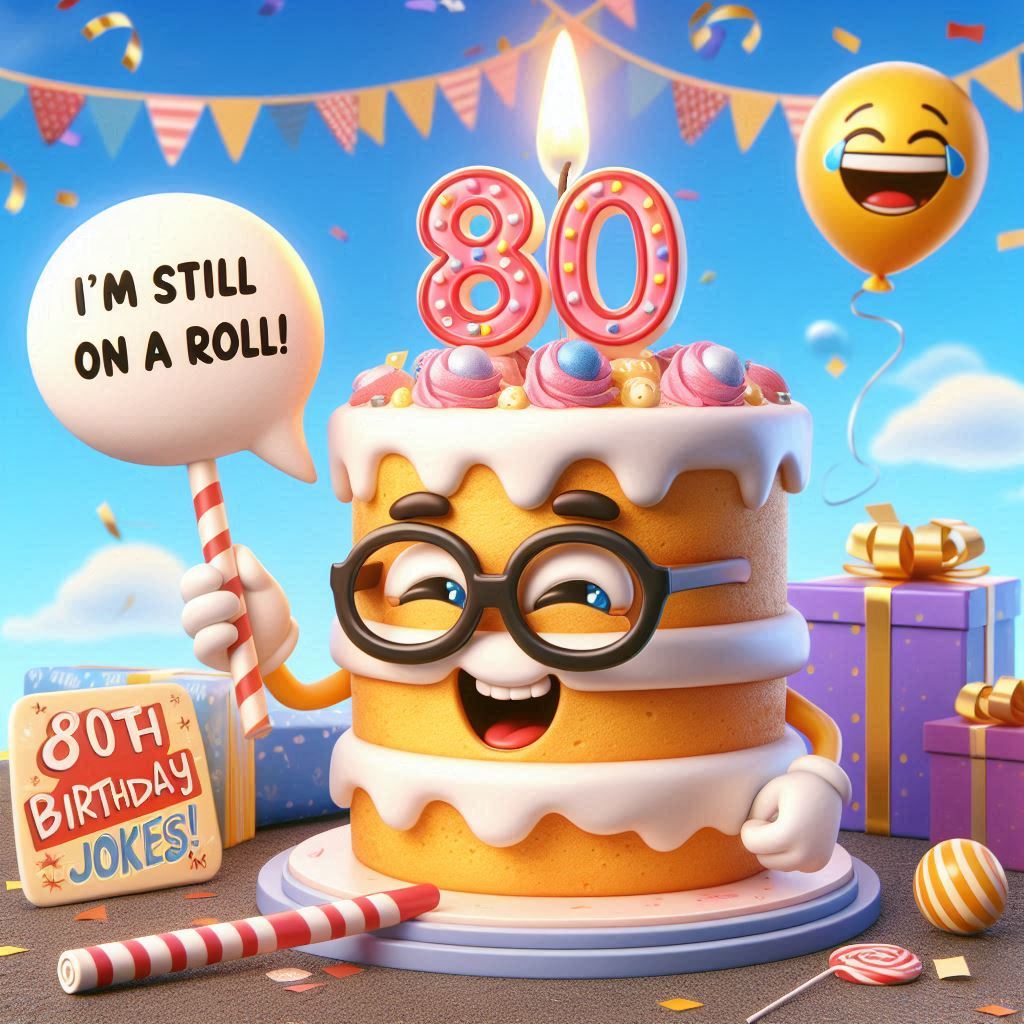 200+ Hilarious 80th Birthday Jokes That Will Make Everyone Smile 16 80th Birthday Jokes