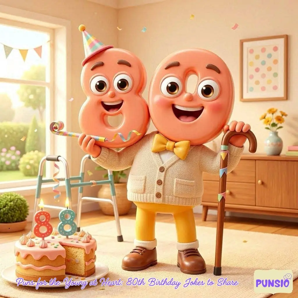 167+ Giggle Fest with 80th Birthday Jokes and Puns for a Hilarious Bash