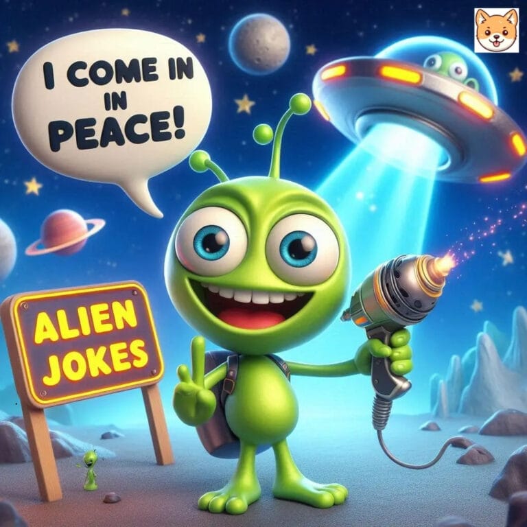 161+ Out of This World Alien Jokes and Puns to Make You Laugh Lightyears!