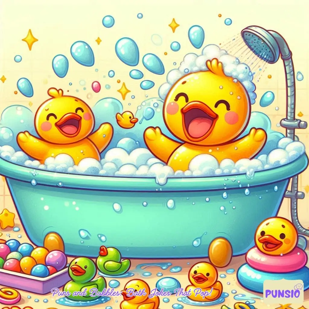 185+ Witty Whirlwinds of Bath Jokes and Puns to Make You Bubble Over