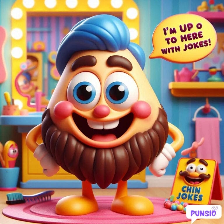 Chin Jokes And Puns: 147+ Laughs That Will Leave You Grinning from Ear to Ear