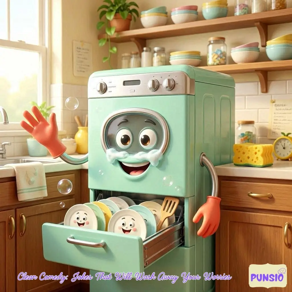 169+ Sparkling Dishwasher Jokes and Puns That'll Clean Up Your Laughs!