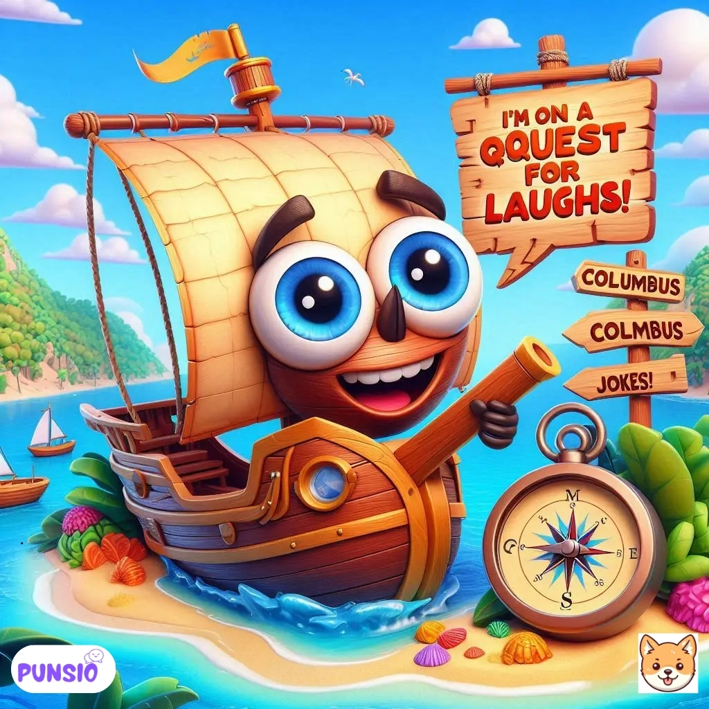 Sailing the Seas of Laughter with 149+ Columbus Jokes And Puns for a Giggle Voyage 9 Columbus Jokes