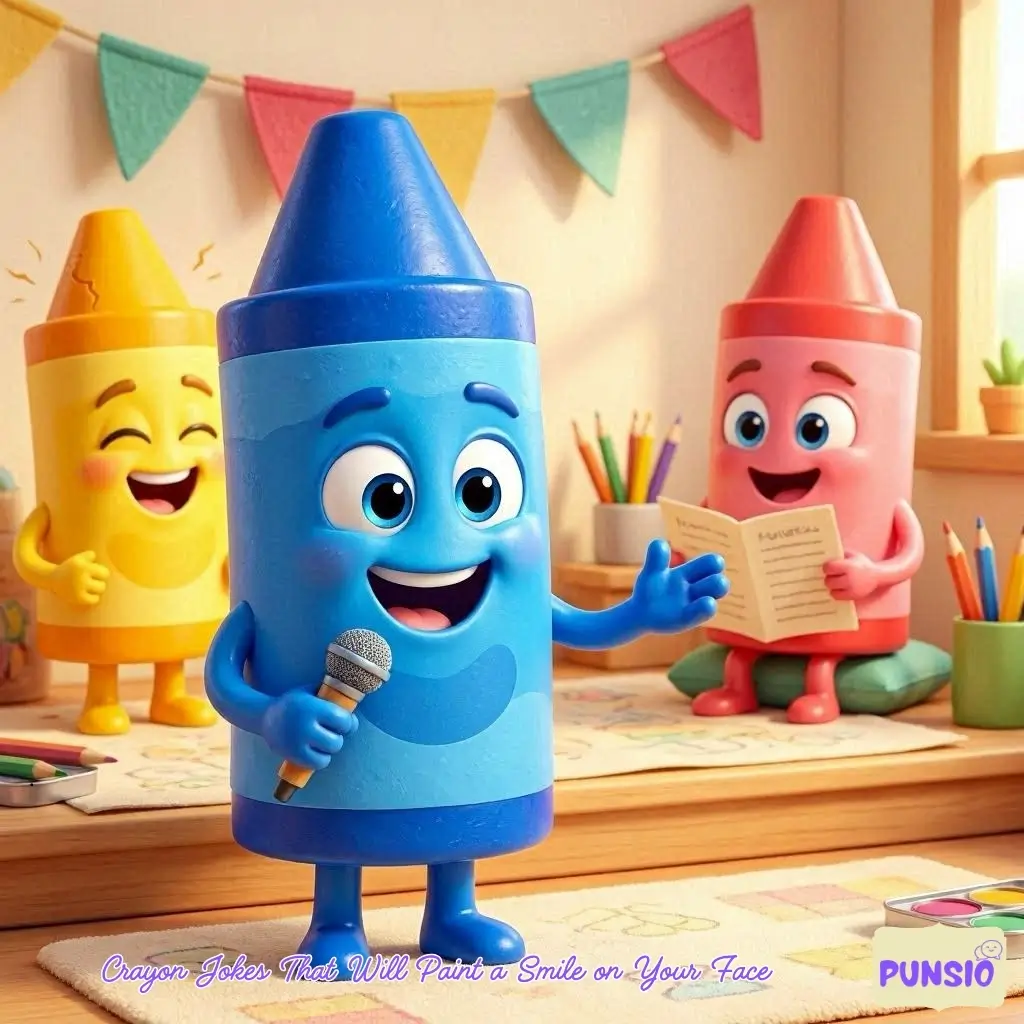 179+ Gigglefest of Crayon Jokes and Puns to Color Your Day Bright!