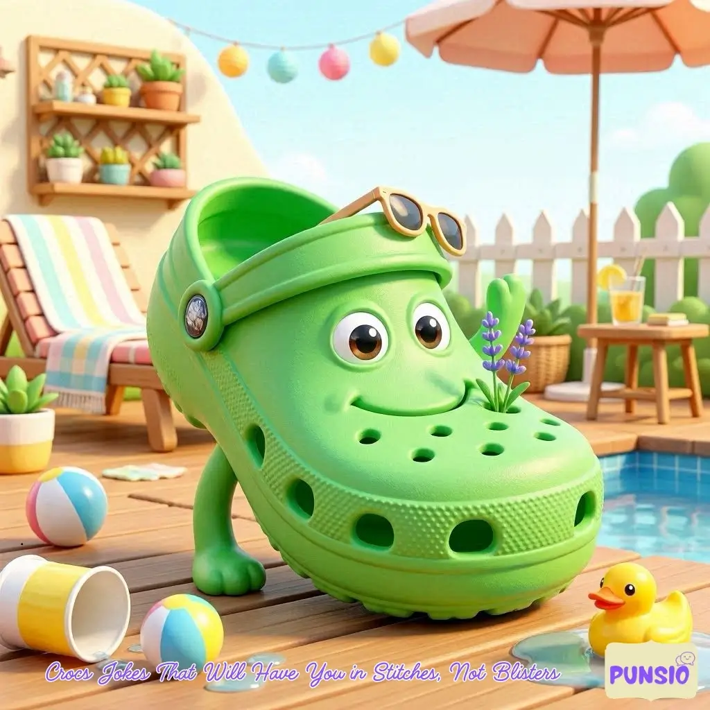 169+ Hilarious Crocs Jokes & Puns to Make You Slip into Laughter in 2026