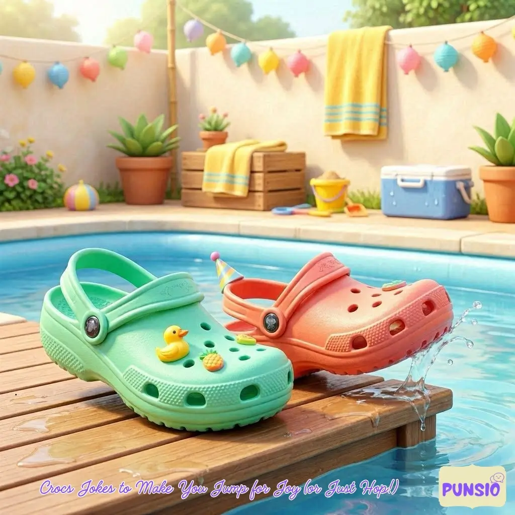 169+ Hilarious Crocs Jokes & Puns to Make You Slip into Laughter in 2026