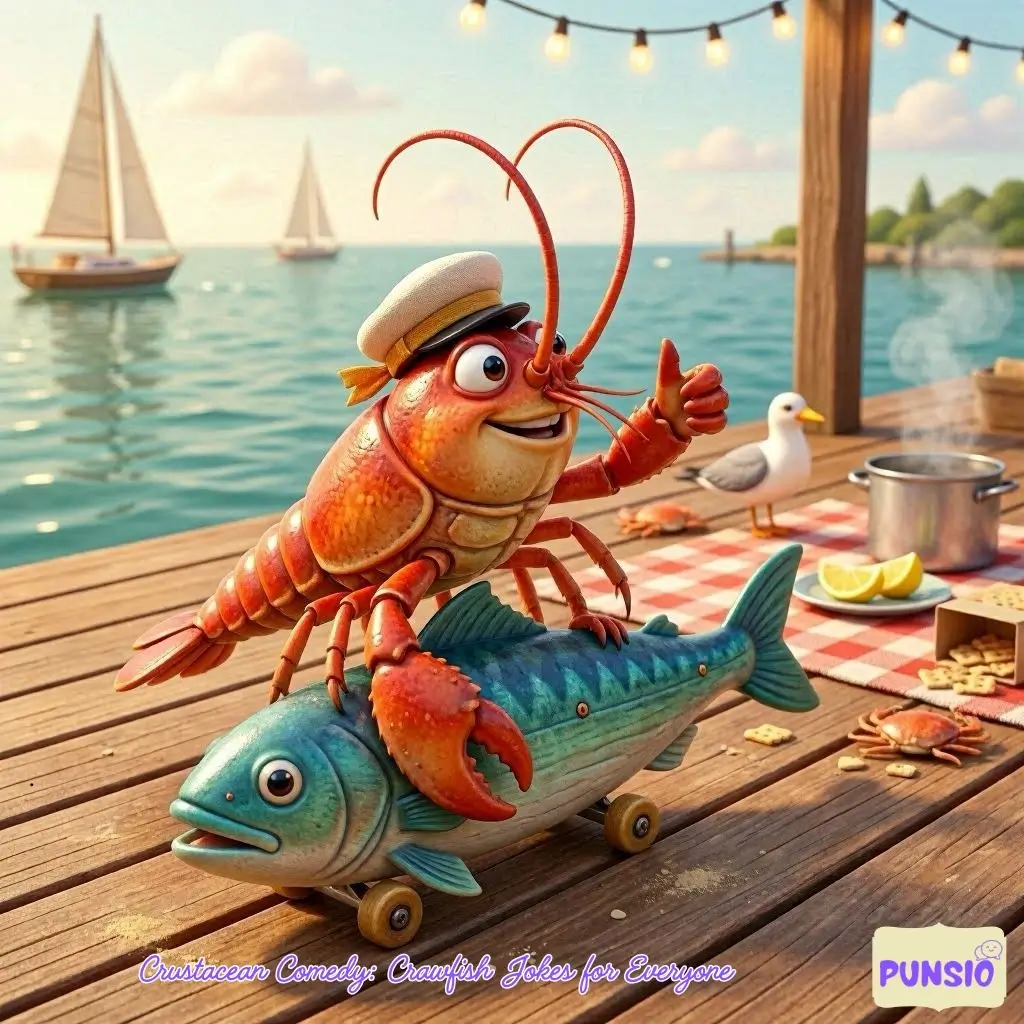 169+ Crustacean Comedy Extravaganza with Crawfish Jokes & Puns Delight