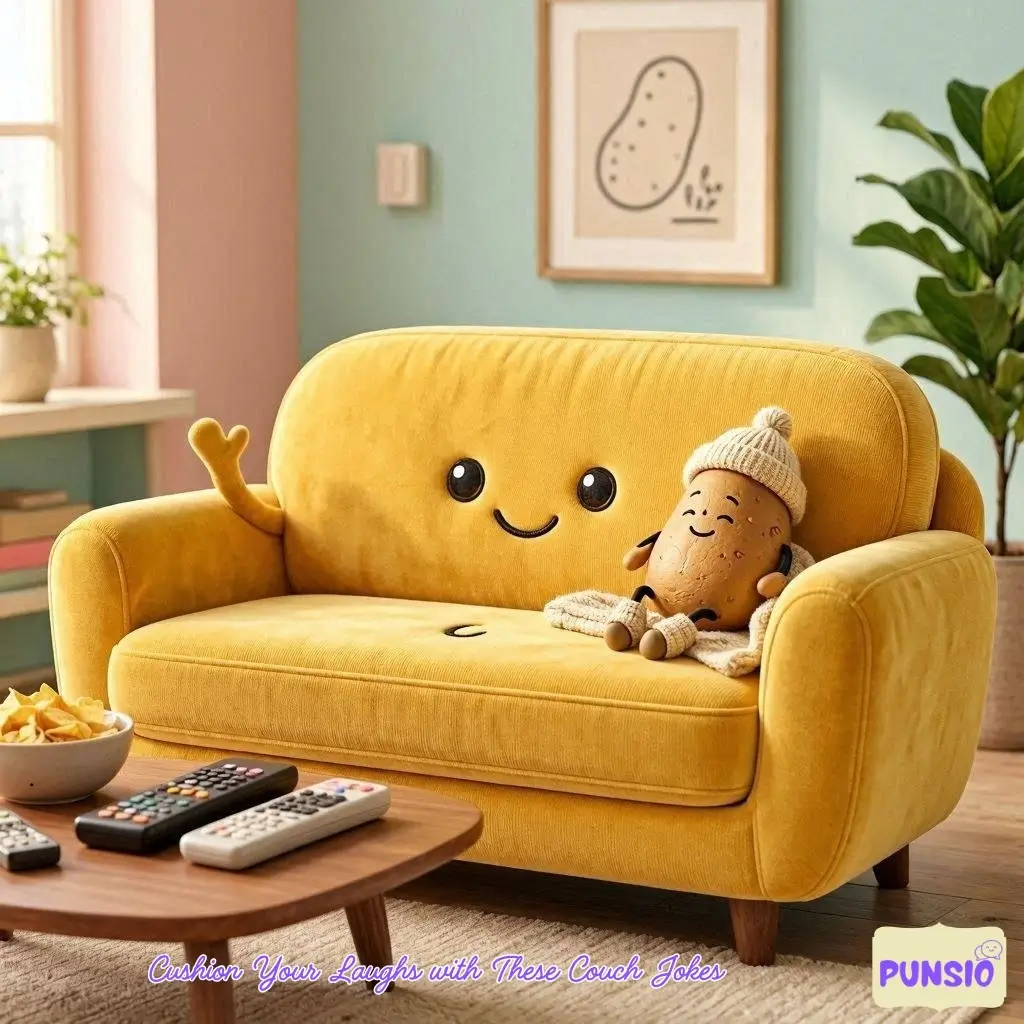 159+ Laughs Await with Couch Jokes and Puns to Lift Your Spirits!