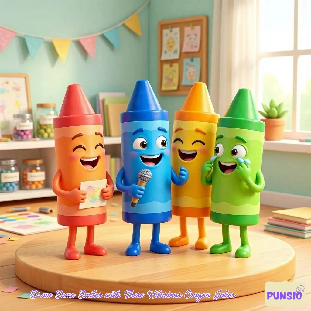 179+ Gigglefest of Crayon Jokes and Puns to Color Your Day Bright!