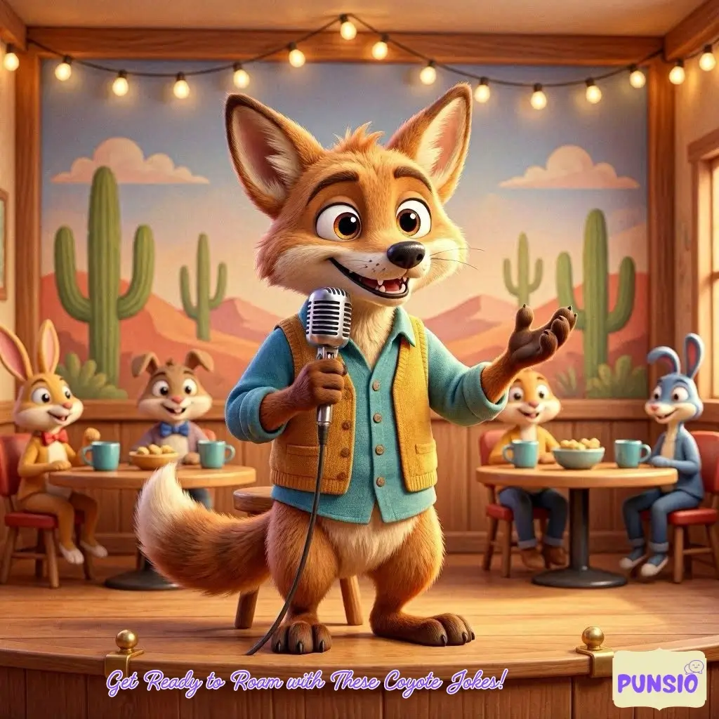 165+ Laughs Await in Coyote Jokes That Howl with Humor in 2026