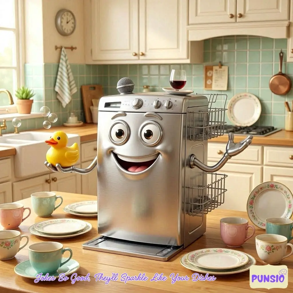 169+ Sparkling Dishwasher Jokes and Puns That'll Clean Up Your Laughs!