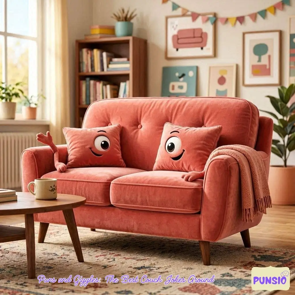 159+ Laughs Await with Couch Jokes and Puns to Lift Your Spirits!