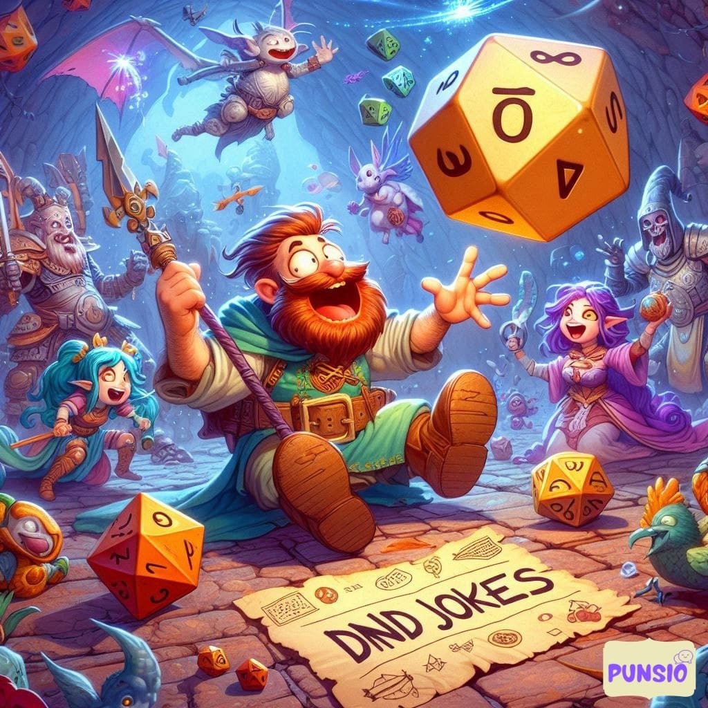 Spellbinding DnD Jokes Magic and Laughter