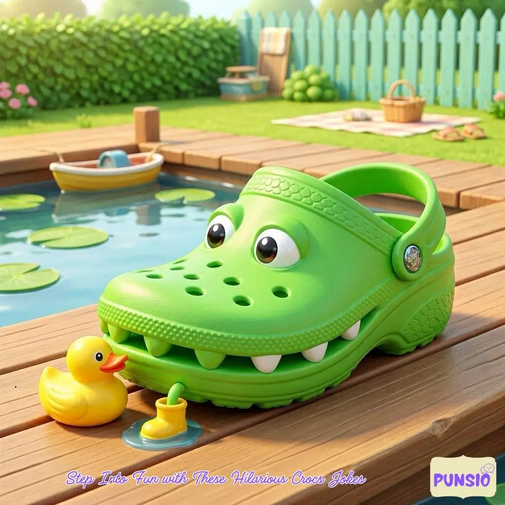 169+ Hilarious Crocs Jokes & Puns to Make You Slip into Laughter in 2026