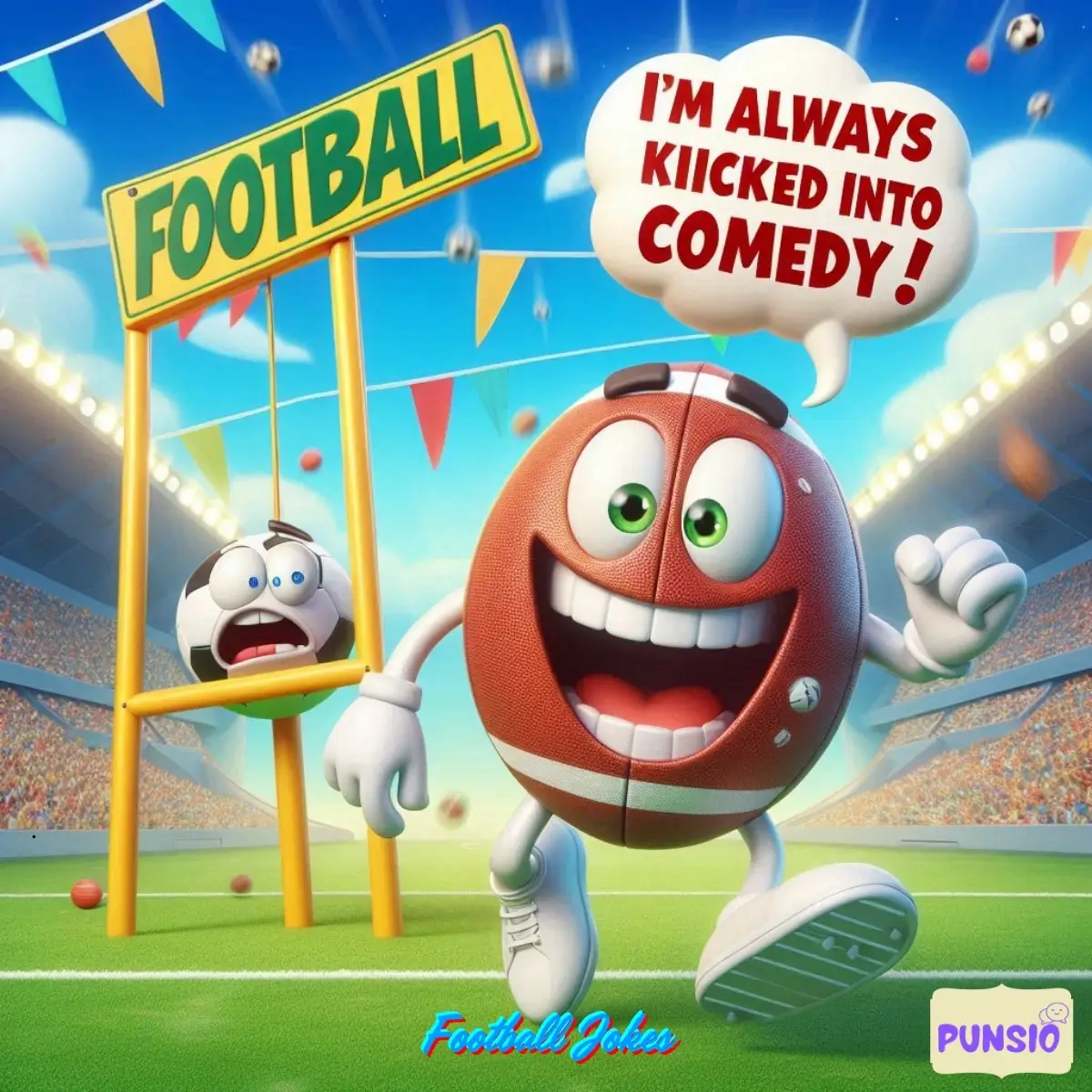 167+ Kickin' It with Football Jokes and Puns That Score Big Laughs