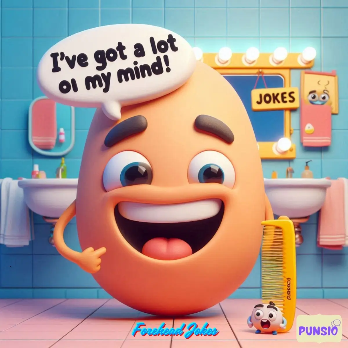 173+ Giggles Ahead with Forehead Jokes and Puns for Everyone!