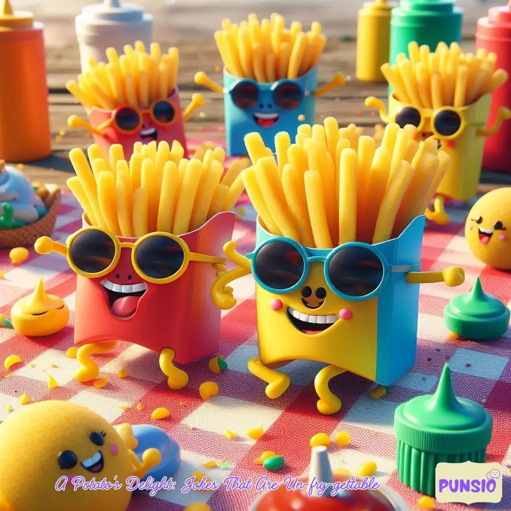 165+ Crispy Delight in the World of Fries Jokes and Puns for All!