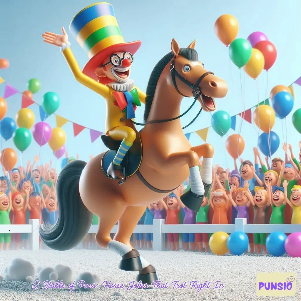 A Stable of Puns Horse Jokes That Trot Right In