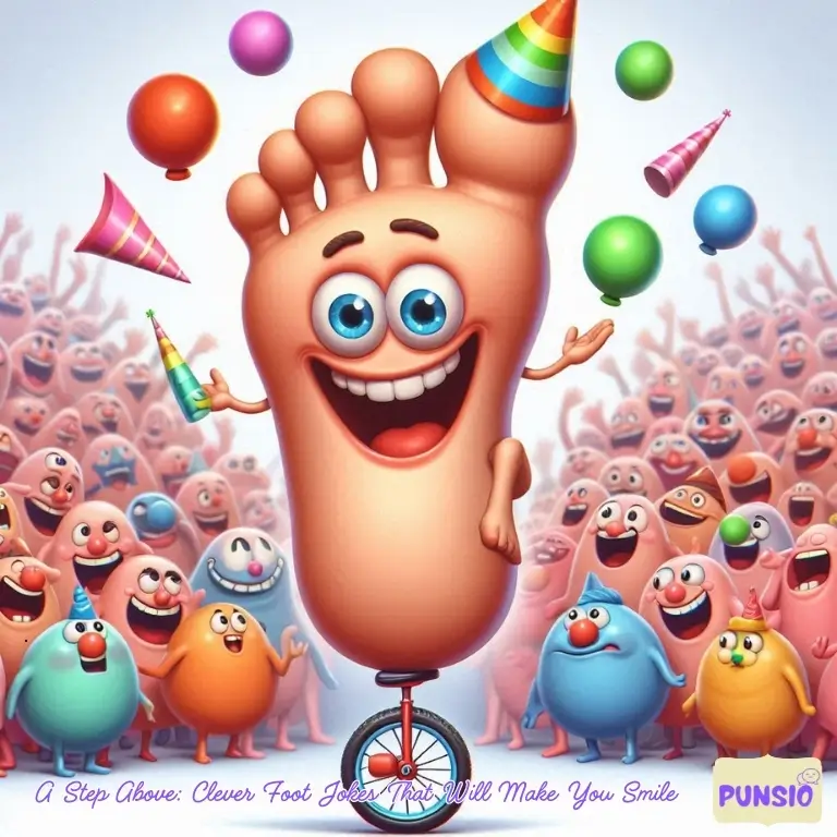 A Step Above Clever Foot Jokes That Will Make You Smile