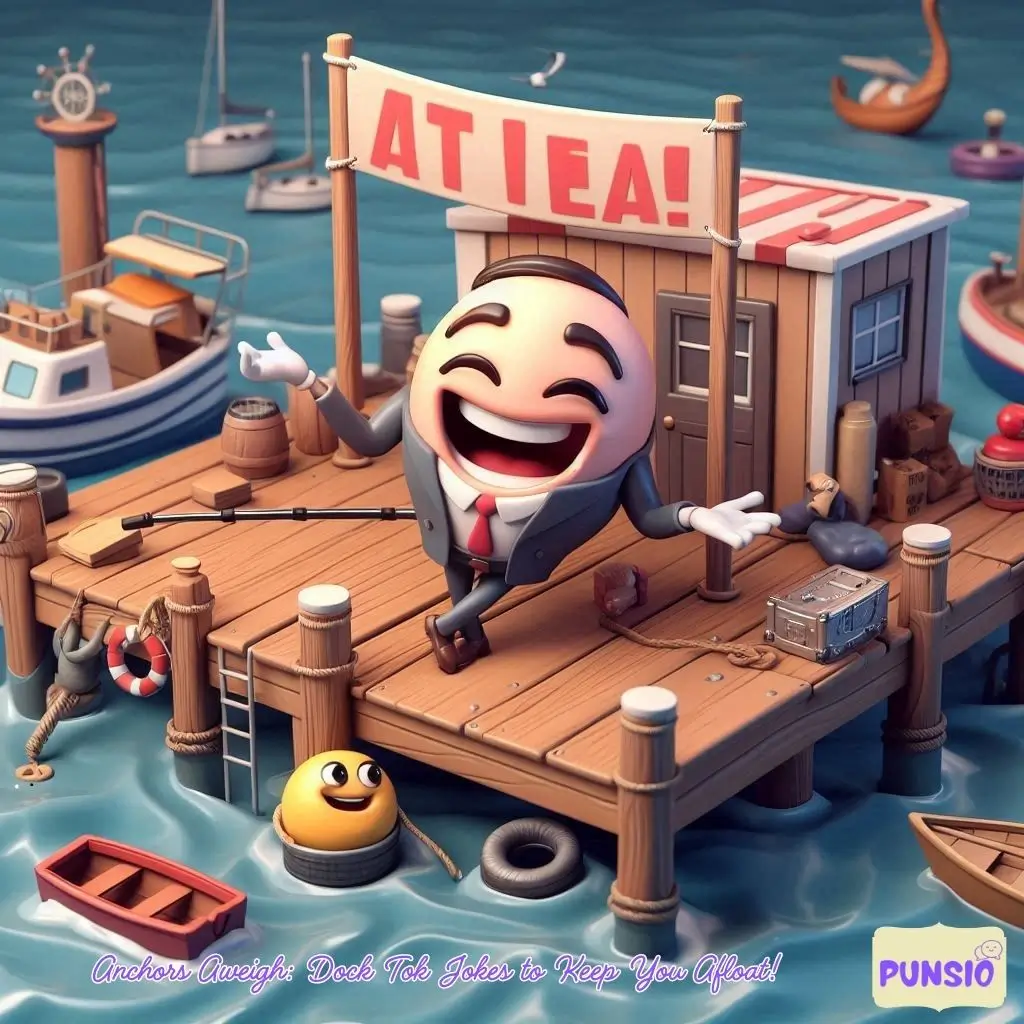 165+ Laughs Galore with Dock Tok Jokes and Puns That Float Your Boat!