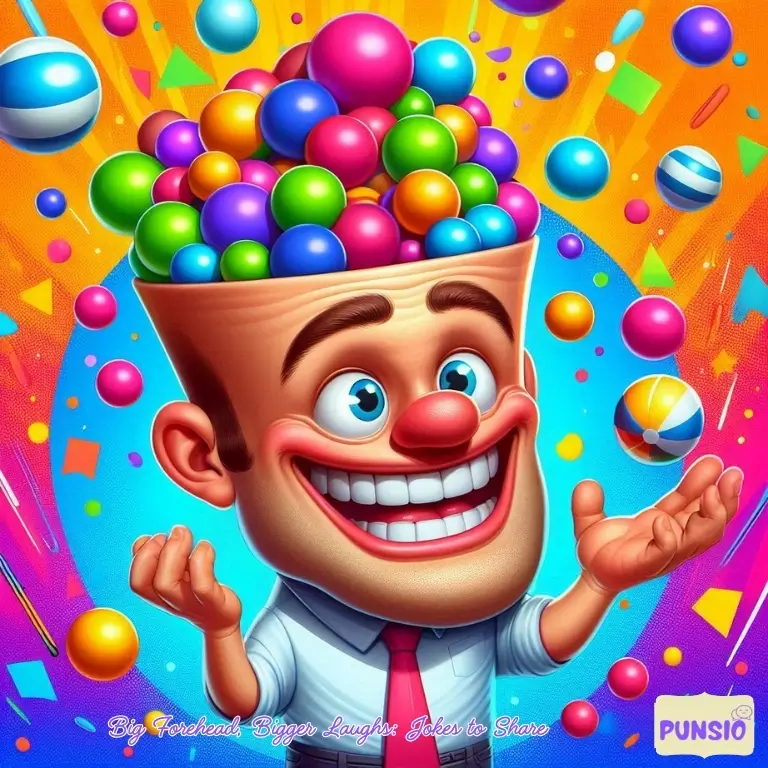 Big Forehead Bigger Laughs Jokes to Share