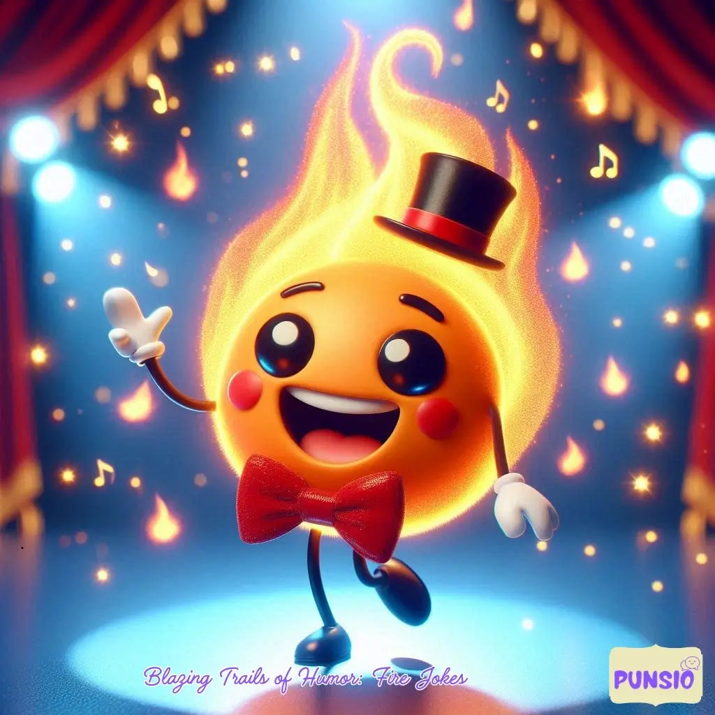 Blazing Trails of Humor Fire Jokes