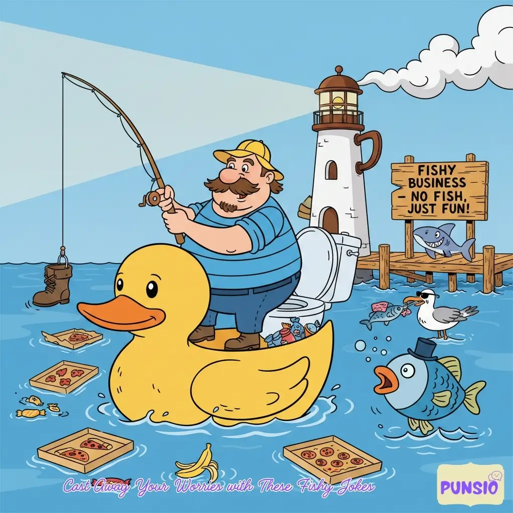 Cast Away Your Worries with These Fishy Jokes