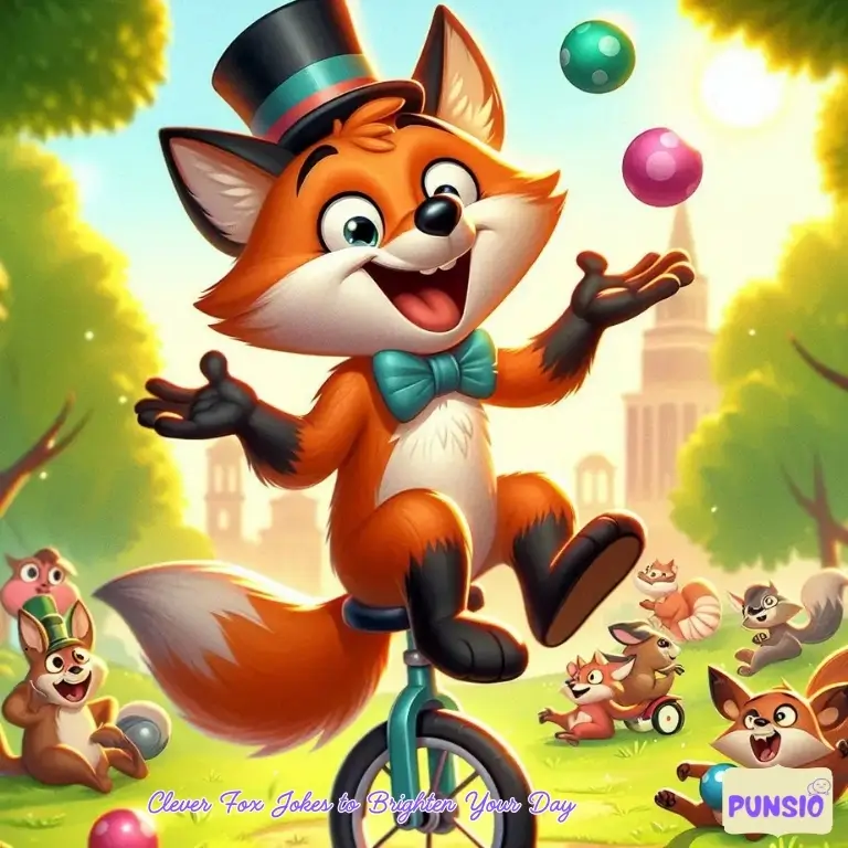 Clever Fox Jokes to Brighten Your Day