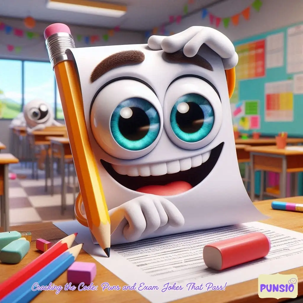 Cracking the Code Puns and Exam Jokes That Pass