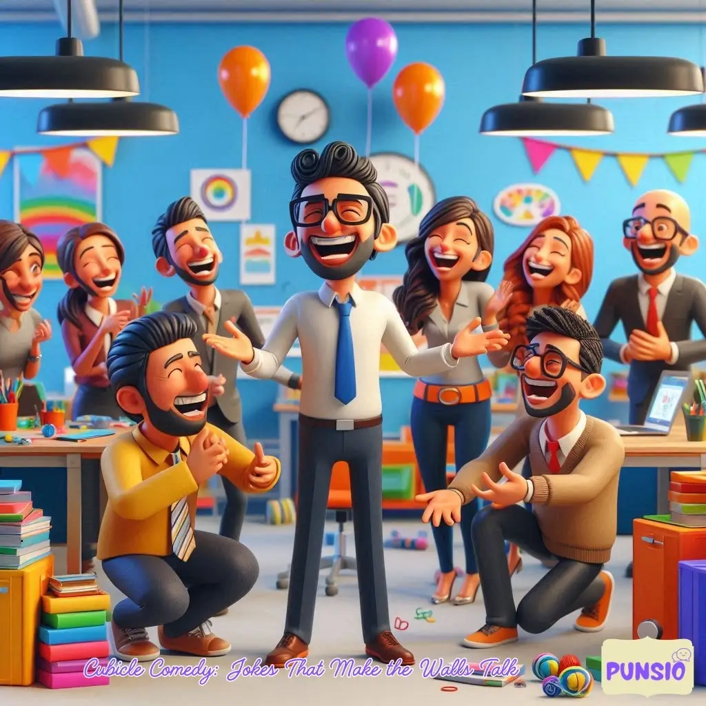 Cubicle Comedy Jokes That Make the Walls Talk