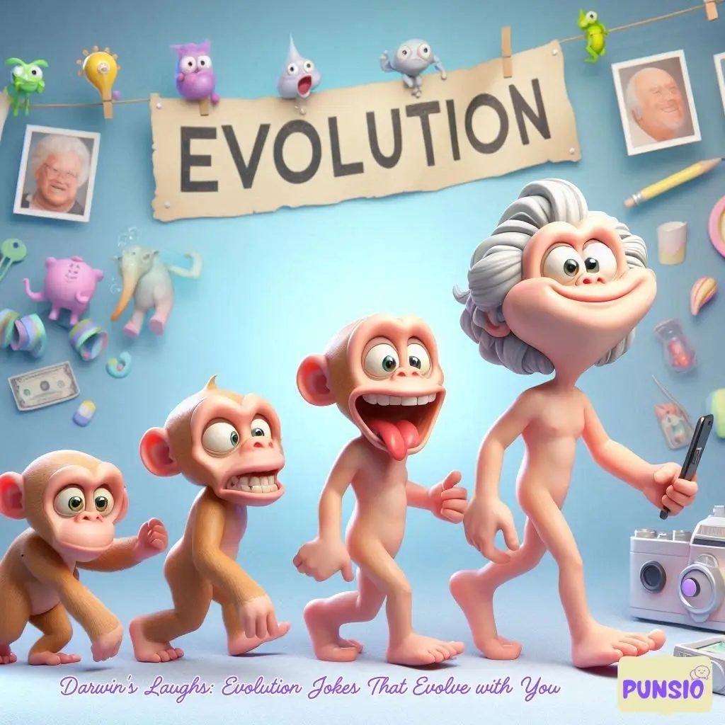 179+ Giggles Galore with Evolution Jokes and Puns that Evolve Your Humor!