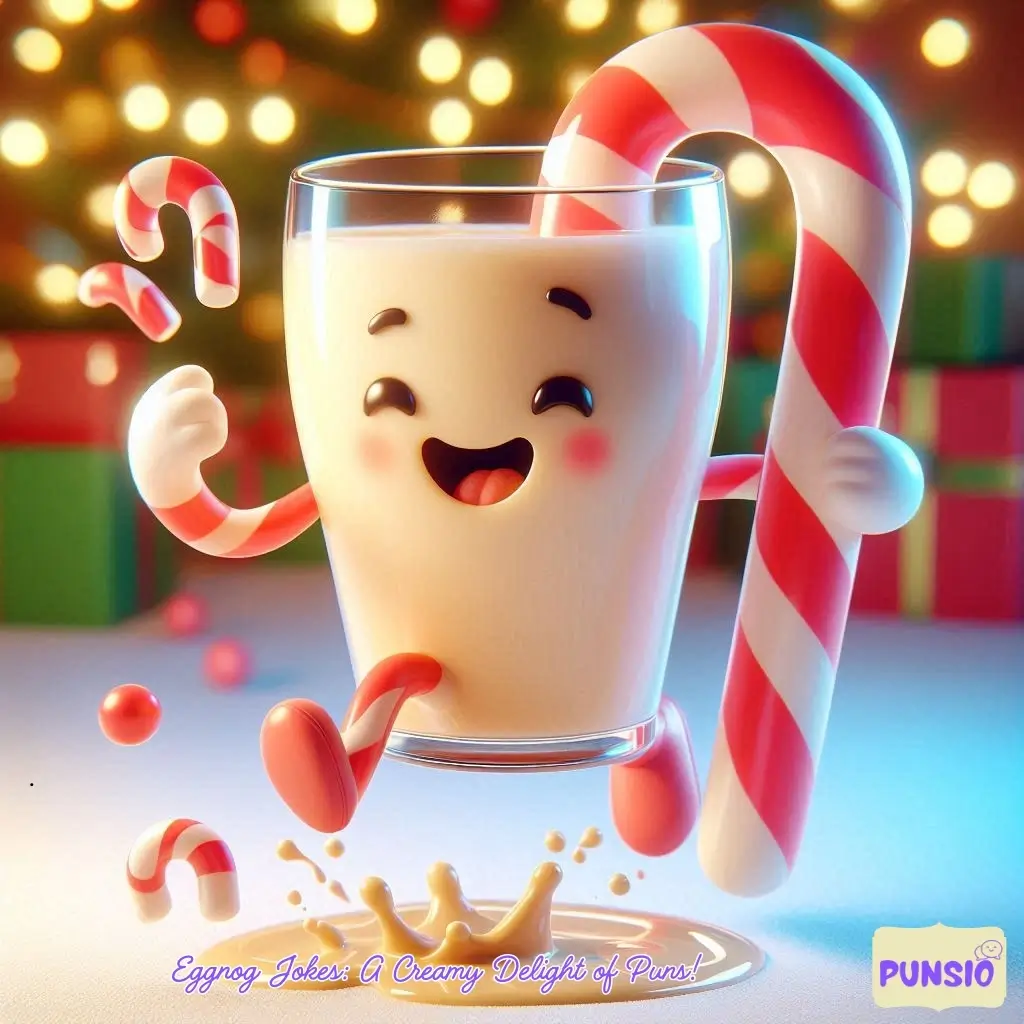 Eggnog Jokes A Creamy Delight of Puns