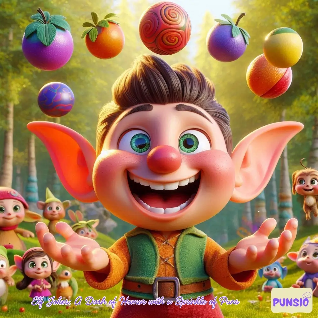 Elf Jokes A Dash of Humor with a Sprinkle of Puns