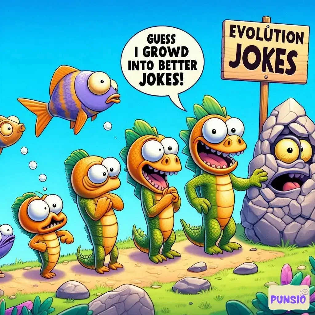 Evolution Jokes