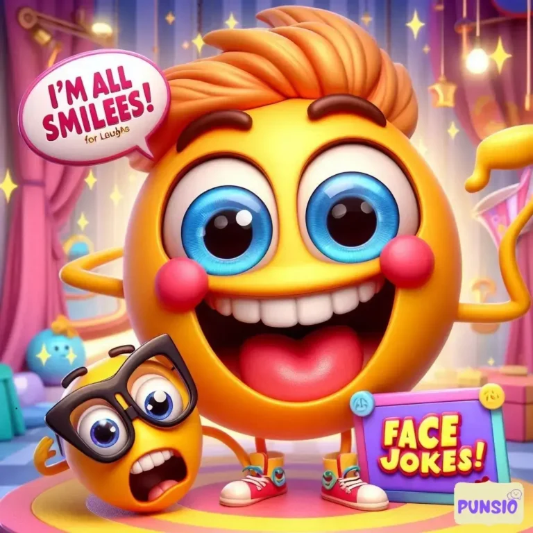153+ Giggles Galore in Face Jokes and Puns That'll Make You Grin!