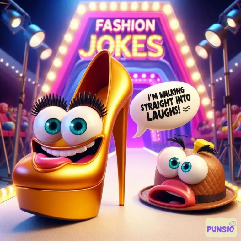 179+ Trendy Triumphs in Fashion Jokes and Puns for a Stitchy Good Time