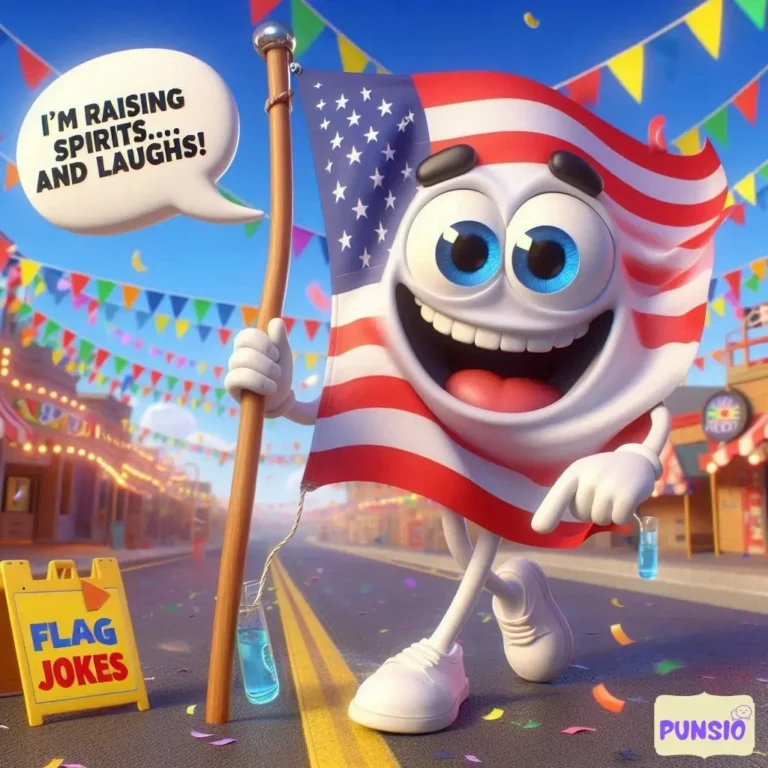 185+ Witty Wonders of Flag Jokes and Puns That Will Raise Your Spirits