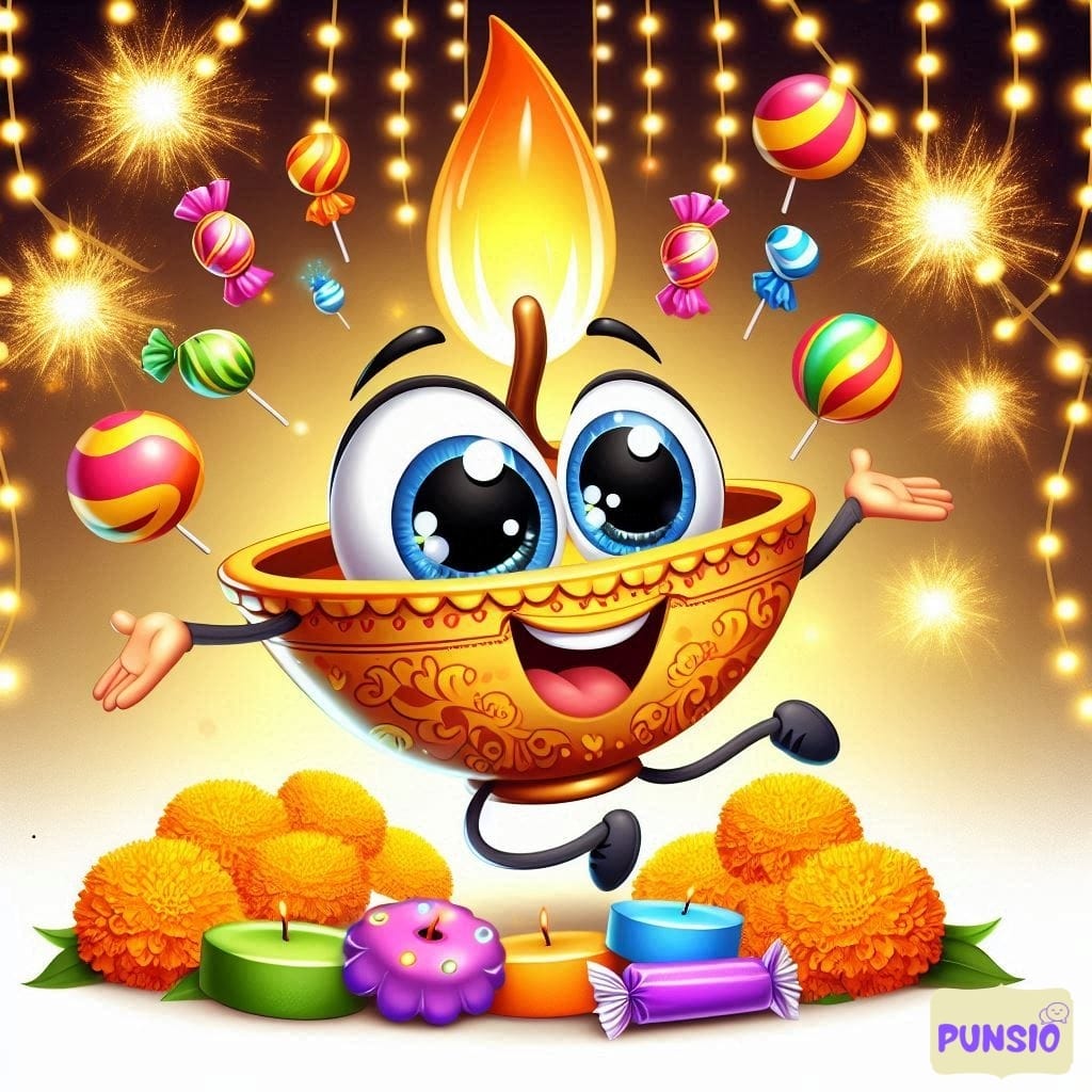 Glee and Ghee Diwali Jokes That Melt Hearts