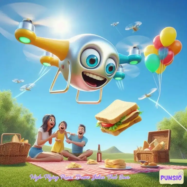 High Flying Puns Drone Jokes That Soar