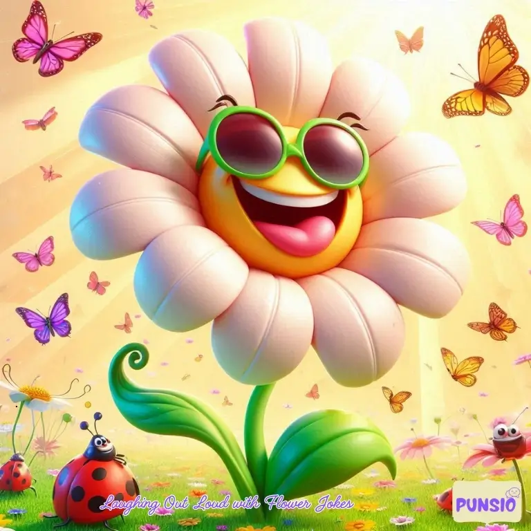 Laughing Out Loud with Flower Jokes