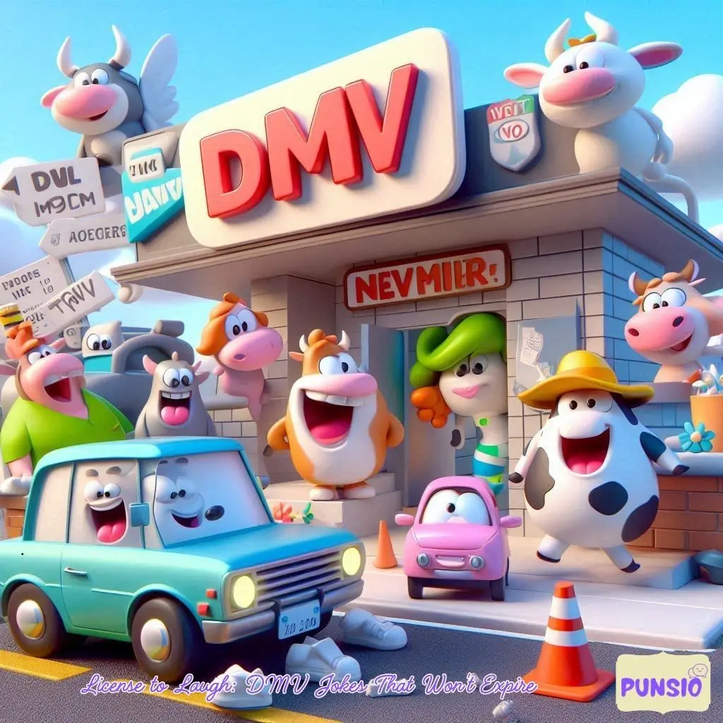 159+ Hilarity Hits the Road with DMV Jokes and Puns Galore!