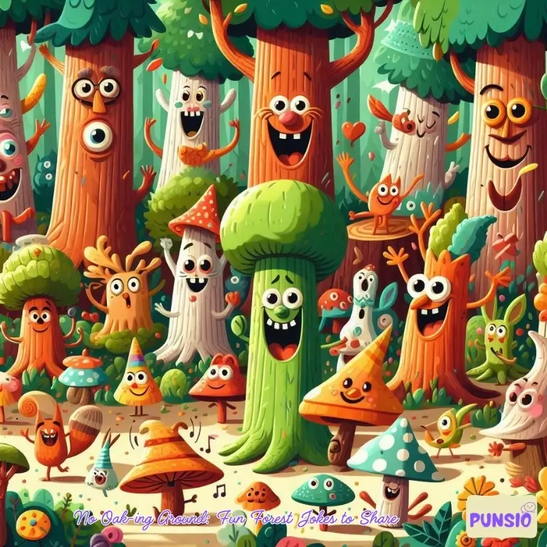 No Oak ing Around Fun Forest Jokes to Share
