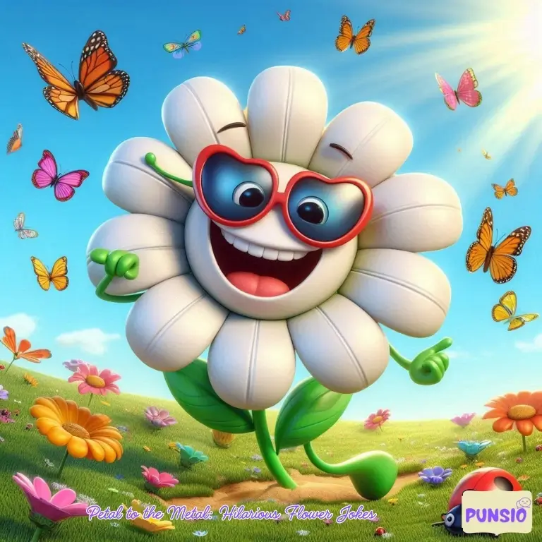 Petal to the Metal Hilarious Flower Jokes